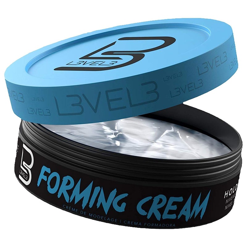 L3 Level 3 Forming Cream  Natural Look Hairstyle  Improves Volume  No Stickiness Level Three Hair Cream Pack of 2 5 Oz
